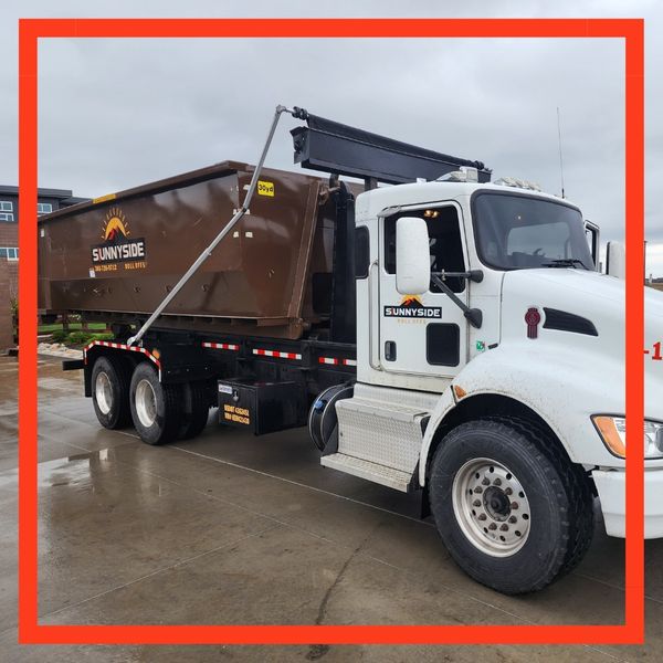 20 Yard roll-off dumpster
